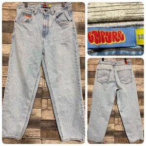 Empyre Relaxed Jeans Men’s 32x29 Light Wash Blue Denim 100% Cotton READ